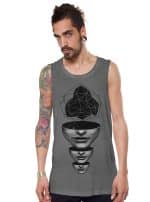 Master Mind Wash Grey Tank - Image 4