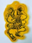 MAUSER WOOD DECOR- YELLOW