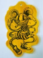 MAUSER WOOD DECOR- YELLOW