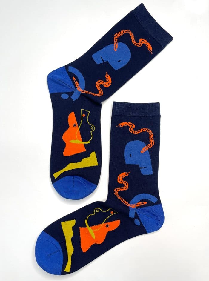 Snake & Vase Socks - Image 3