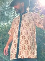 CHINESE B-SHIRT BEIGE-Unisex - Image 2