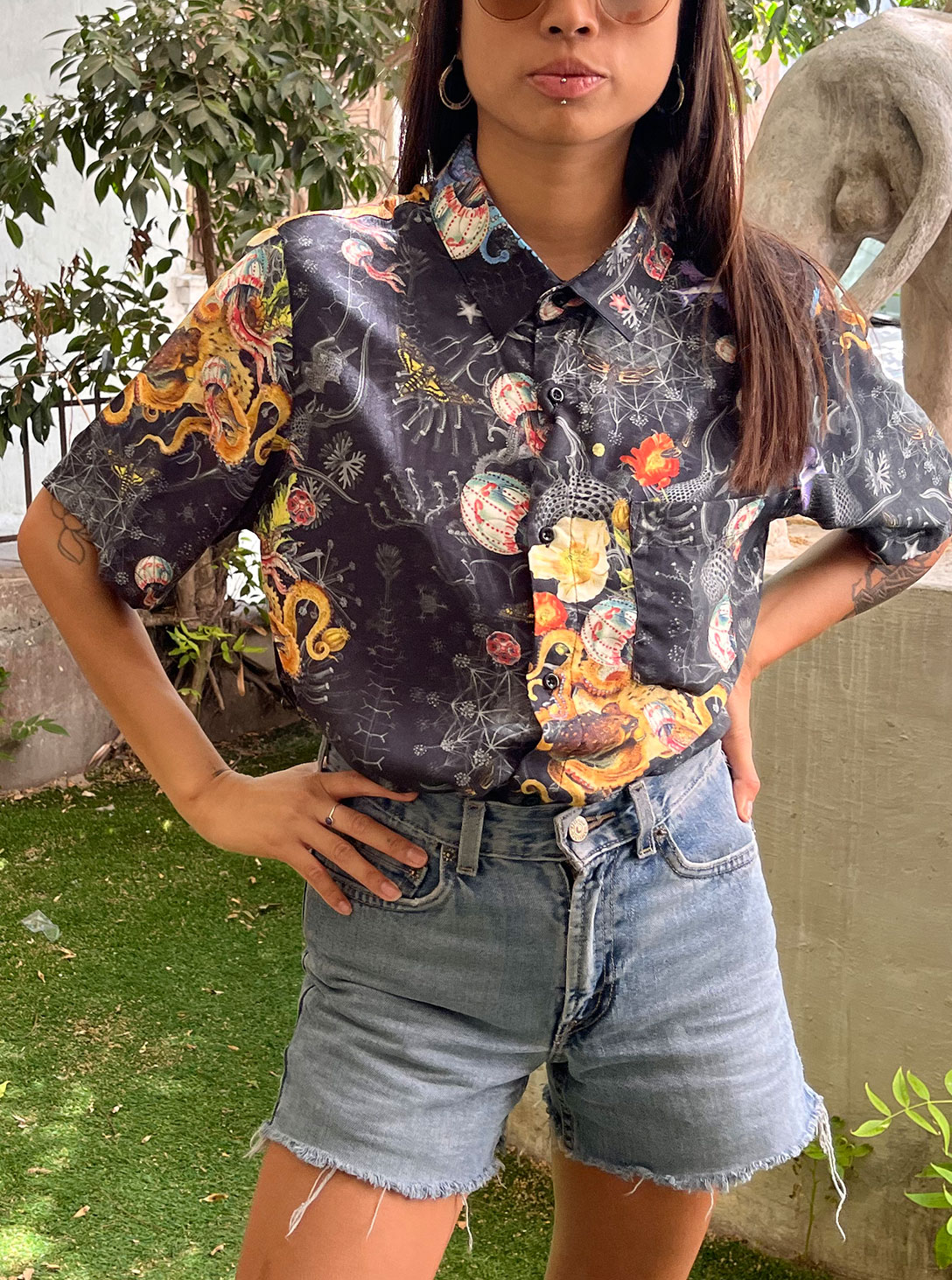 2(315) Acid Rennecansse Button Shirt - Image 1