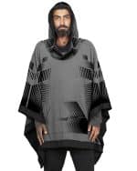 MAVERICK PONCHO ICE GREY