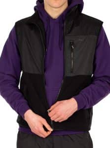 Auf Deck MEM Fleece Vest BLACK