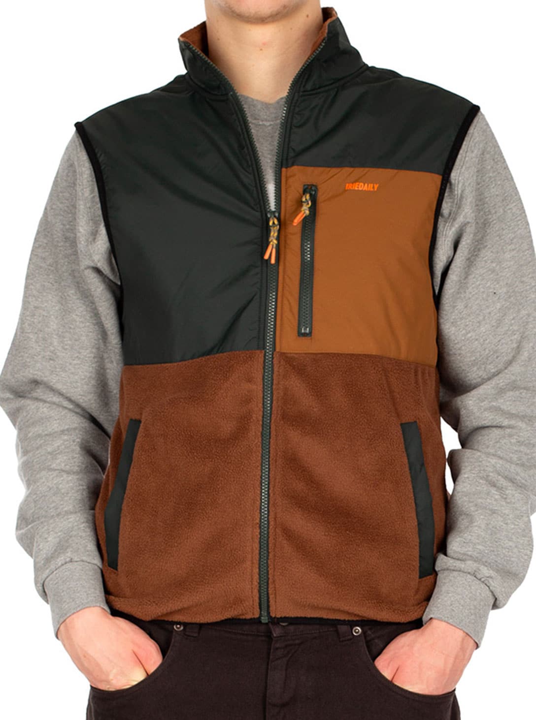 AUF-DECK-FLEECE-VEST Auf Deck Fleece Vest NIGHT FOREST - Image 1