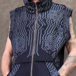 ICHI MEN'S VEST BLACK