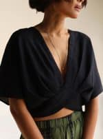ALICE CROP TOP BLACK - Image 2