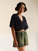 ALICE CROP TOP BLACK - Image 3