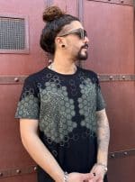 SANADA MEN'S T-SHIRT BLACK