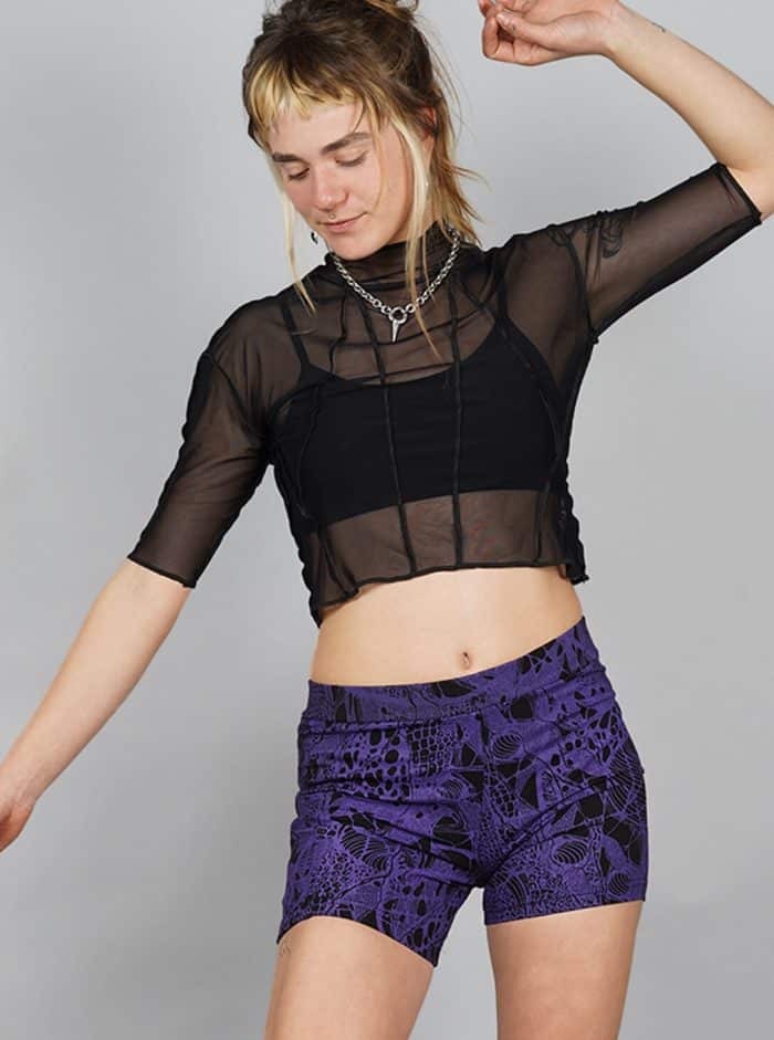 MINERVA WOMEN SHORTS BLACK - Image 4