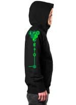 Trimutri Hoodie Black - Image 3