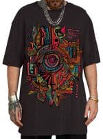 CODEX OVERSIZE T-SHIRT GREY MEL - Image 3