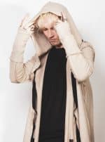 CRIME MEN HOOD BEIGE - Image 3