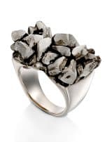 crystal silver ring - Image 2