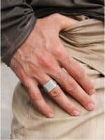 Big Carved Memories Ring - Image 2