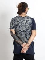 DEEP FOREST MEN'S SHIRT DEEP BLUE - Image 5