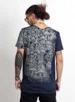 DEEP FOREST MEN'S SHIRT DEEP BLUE - Image 8