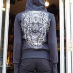 Digital Nature Black Hoodie