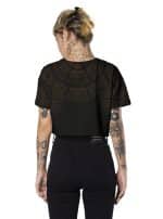 DOTMANDALA CROP TOP BLACK - Image 3