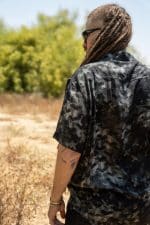 sengoku button shirt black - Image 7