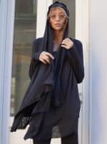 DUMA WOMEN'S CARDIGAN BLACK - Image 6