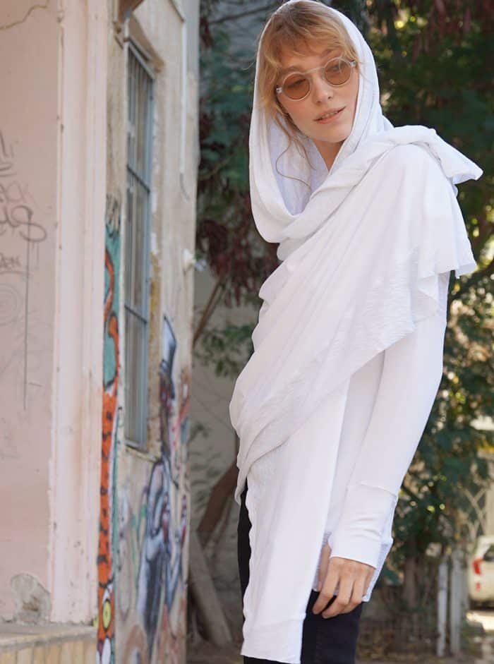 DUMA WOMEN'S CARDIGAN WHITE - Image 5