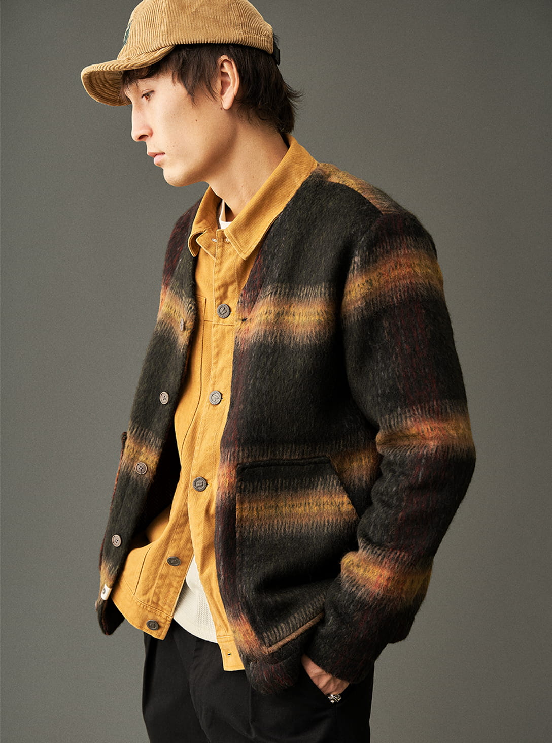 FOREST NIGHT_0003_Anerkjendt_fall_winter_2025_original_2024.11.04-ANERKJENDT_0301 AKDAN MAN OVERSHIRT- FOREST NIGHT - Image 1