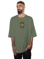 FOREVER GRATEFUL MEN'S OVERSIZE SHIRT OLIVE - Image 2