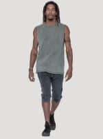 Fastback MAN Sleevles SHIRT WASH OLIVE - Image 3