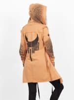 Gata WOMEN HOOD BROWN - Image 3