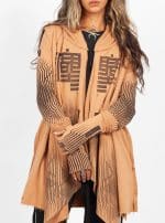 Gata WOMEN HOOD BROWN - Image 4