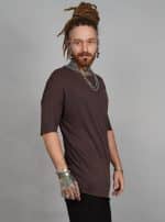 Helix MEN SHIRT DARK BROWN - Image 3