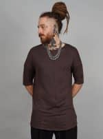 Helix MEN SHIRT DARK BROWN - Image 6