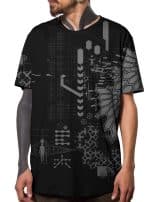 HUMAN MADE MEN T-SHIRT BLACK - Image 5