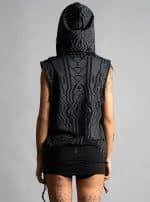 ICHI WOMEN VEST BLACK - Image 2