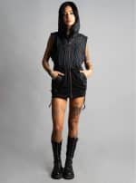 ICHI WOMEN VEST BLACK - Image 4