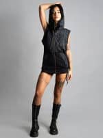ICHI WOMEN VEST BLACK - Image 6