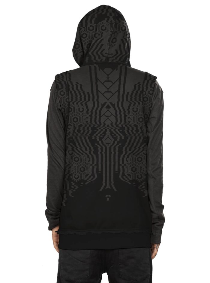 ICHI MEN'S VEST BLACK - Image 2