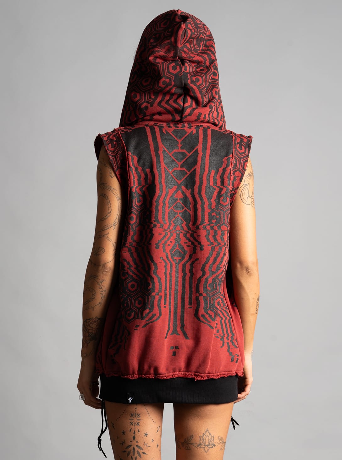 ICHI VEST RED- DANA_0003_Layer 119 ICHI WOMEN VEST RED - Image 1
