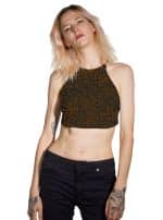 IVY WOMEN CROP TOP MOKA