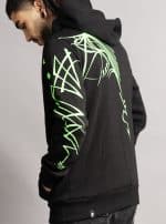 KAPUCHOL MEN HOOD WITH POCKETS BLACK