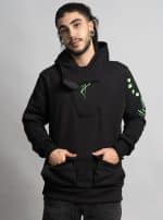 KAPUCHOL MEN HOOD WITH POCKETS BLACK - Image 4