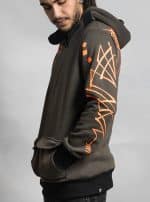 KAPUCHOL MEN HOOD WITH POCKETS OLIVE