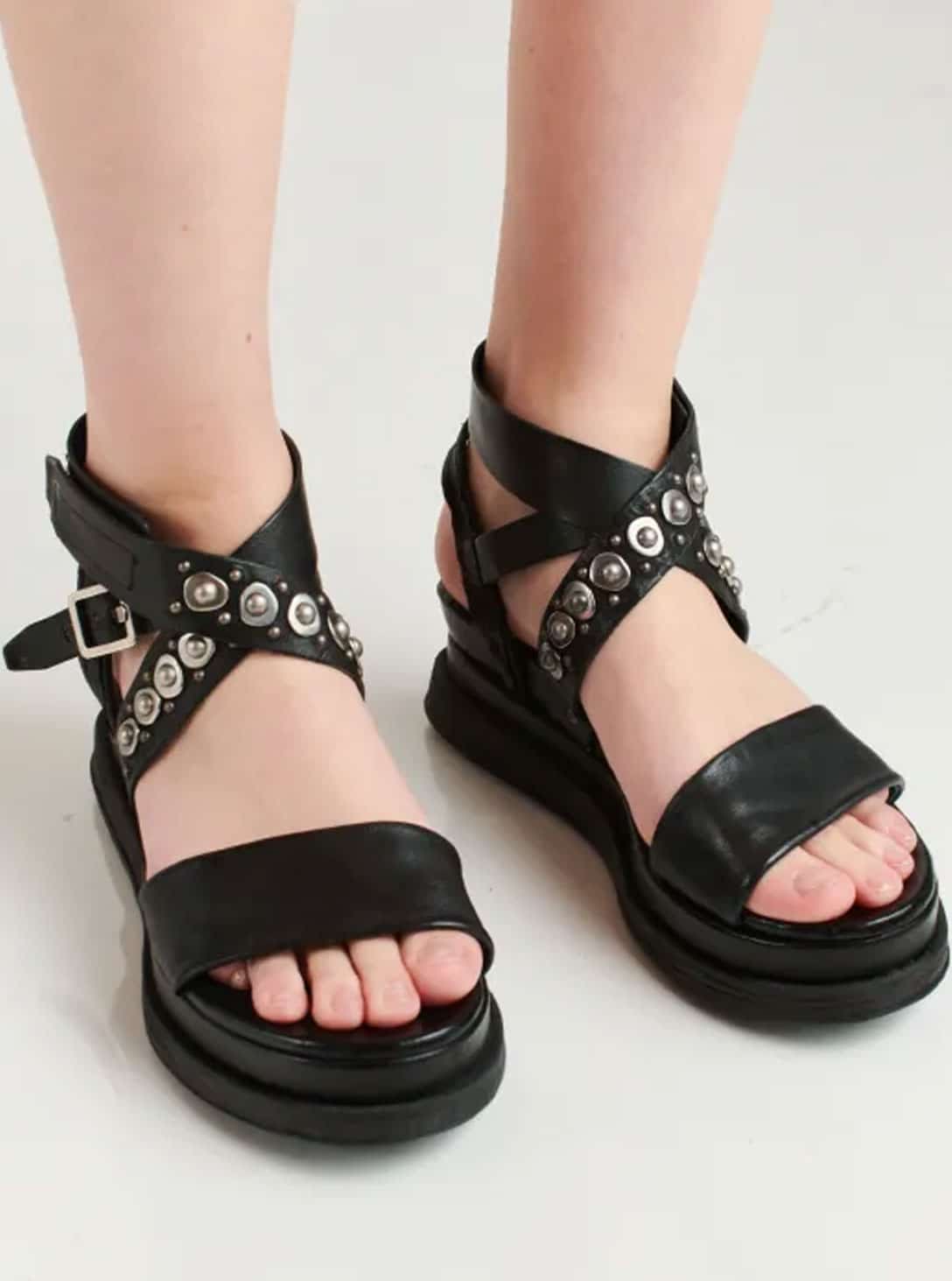LAGOS-2 LAGOS SANDALS BLACK - Image 1