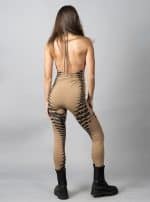 LUARA MOKA WOMEN LONG JUMPSUIT - Image 3