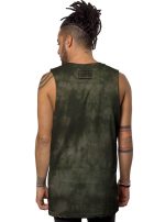 MAKOO OLIVE WASH -MEN'S TANK TOP - Image 2