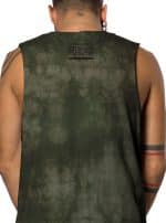 MAKOO OLIVE WASH -MEN'S TANK TOP - Image 5