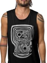 MAKOO BLACK-MEN'S TANK TOP - Image 5