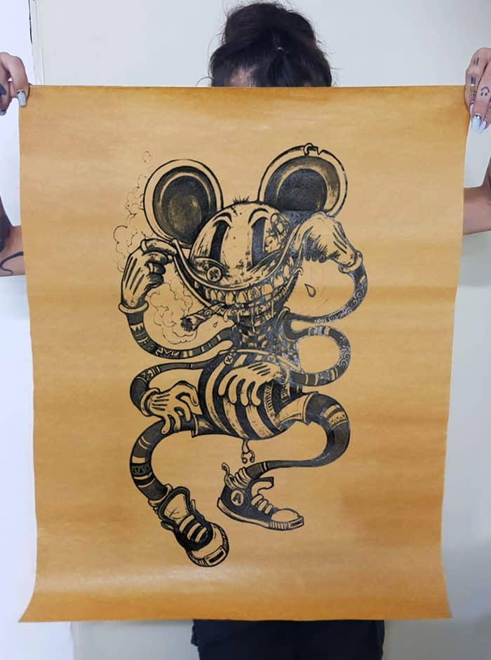MAUSER HAND MADE PRINT - Image 2