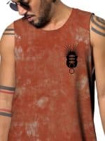 MIKO ORNAGE TIE DYE- MEN'S TANK TOP - Image 4